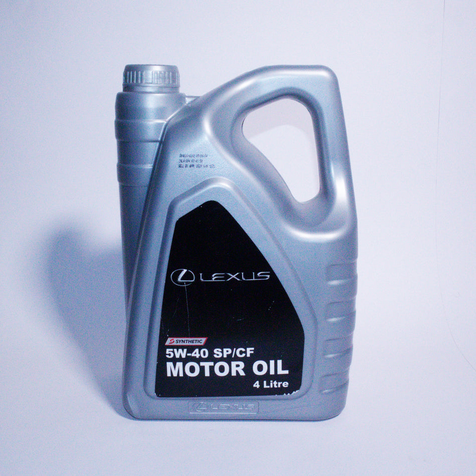 TOYOTA 5W-40 MOTOR OIL 4L